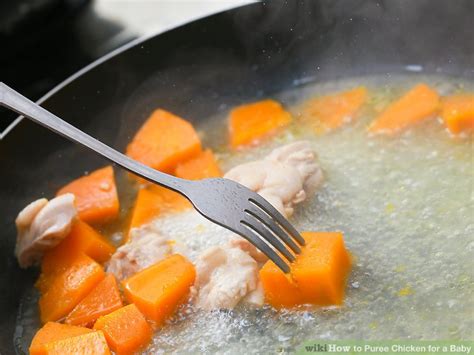 How to Puree Chicken for a Baby: 14 Steps (with Pictures)