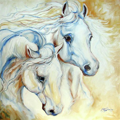 Arabian Eccense Painting By Marcia Baldwin