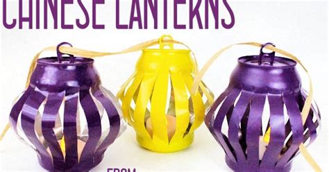 Make Chinese Lanterns From Soda Cans Aluminum Can Crafts Soda Can