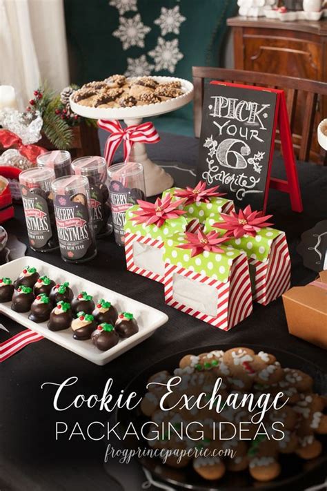 The Scoop 252 Christmas Cookie Exchange Christmas Cookies Packaging