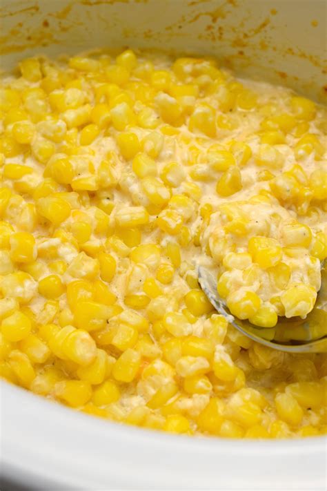 Cheesy Slow Cooker Corn Who Needs A Cape