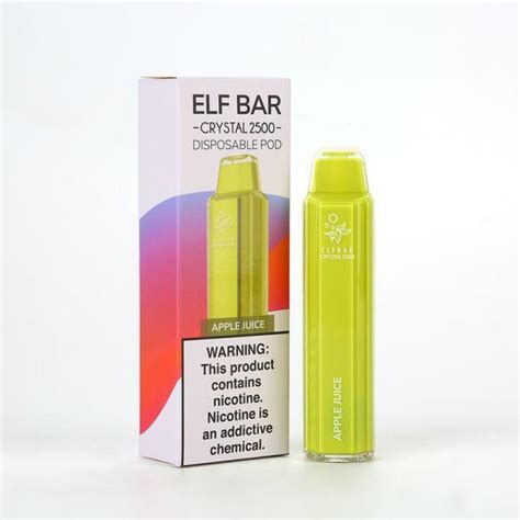 Apple Juice Elfbar Elf Bar 2500 Puffs Disposable Vape Uk In Stock