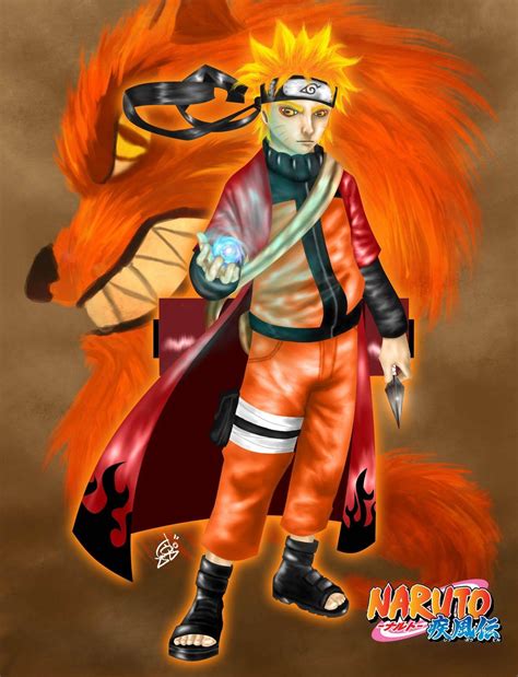 19 Astonishing Naruto Nine Tails Sage Mode Wallpaper