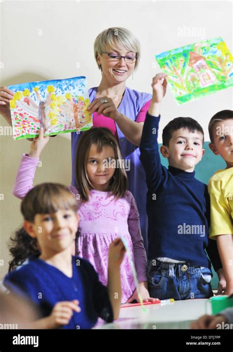 Preschool Kids Stock Photo Alamy