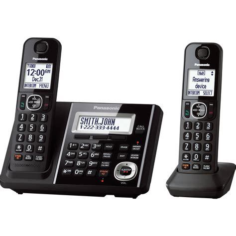 Panasonic Cordless Phone And Answering Machine With 2 Kx Tgf342b