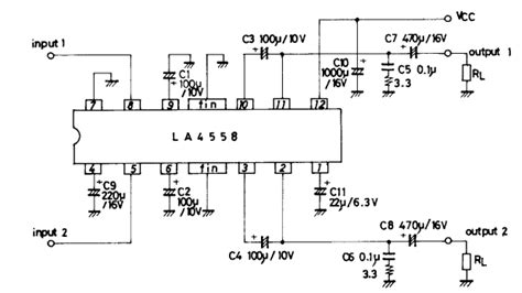 Differential input voltage vind 20 v. 4558 Ic Subwoofer Circuit Diagram Pdf - Home Wiring Diagram