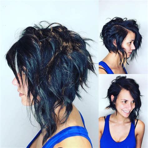 20 Ideas Of Messy Shaggy Inverted Bob Hairstyles With