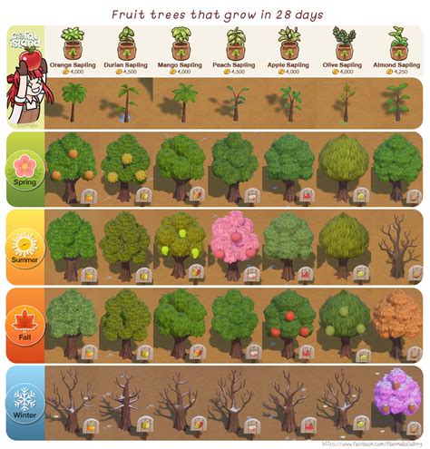 Coral Island Fruit Tree