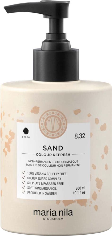 Maria Nila Stockholm Colour Refresh Non Permanent Colour Masque Sand
