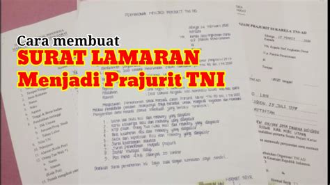 Surat lamaran ini tidak di ketik . Donwload Fille Surat Lamaran Prajurit Tni Ad Tamtama ...