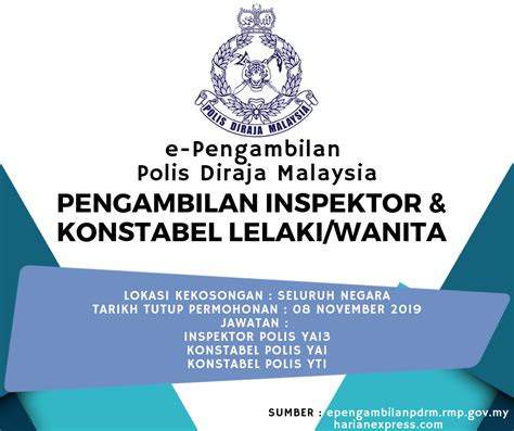 Maybe you would like to learn more about one of these? Pengambilan Inspektor & Konstabel Lelaki/Wanita Polis ...