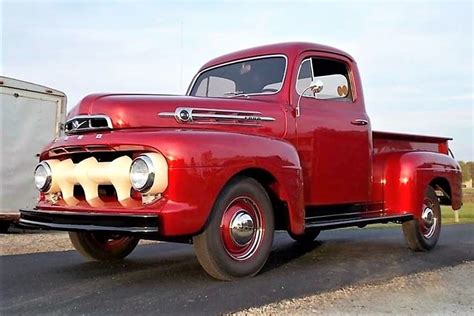 Fully Restored 1952 Ford F1 Deluxe Short Bed Pickup Truck