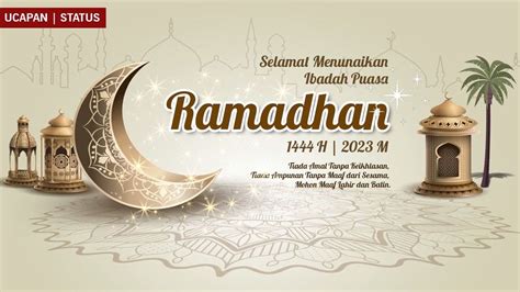 40 Ucapan Menyambut Bulan Ramadan 1444 Menyentuh Hati Penuh Makna Dan