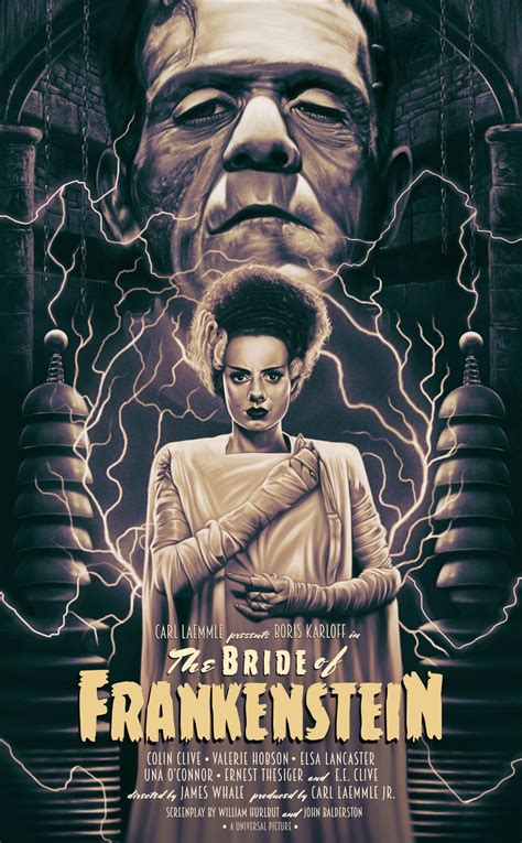 The Bride Of Frankenstein Posterspy Horror Icons Horror Movie