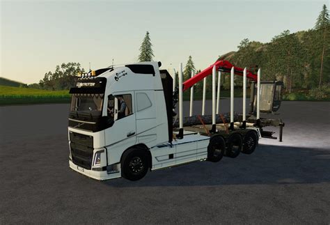 Volvo Fh16 Forest Truck V110 Ls19 Farming Simulator 22 Mod Ls22
