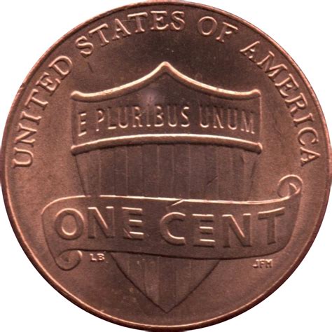 1 Cent Lincoln Cent Shield Reverse United States Numista