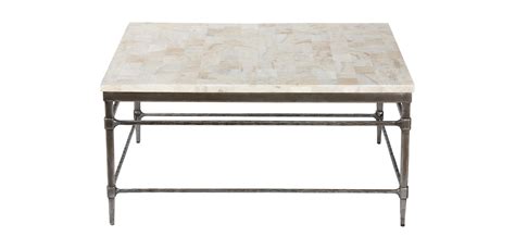 Stone top coffee tables should always look refreshing, unique and elegant, as that is where you would sit for a fresh cup of coffee and feel rejuvenated. Vida Square Stone-Top Coffee Table | Coffee Tables