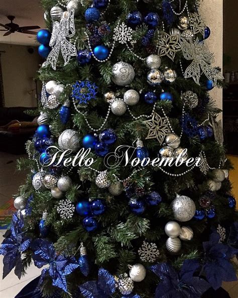 20++ royal blue christmas tree decorations