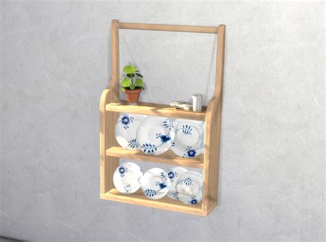 Nordica Sims December 08 Plate Rack With Royal Emily Cc Finds