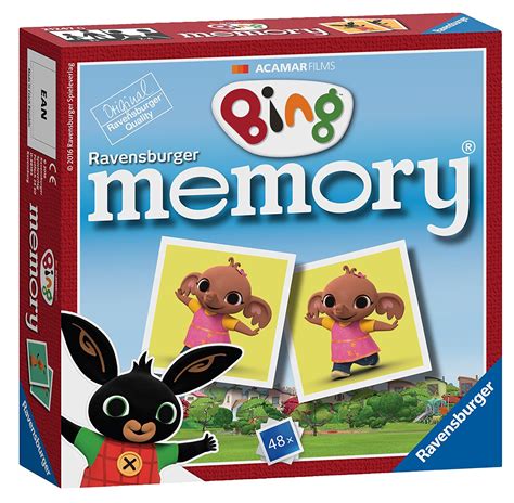 Bing Bunny Mini Memory Game Puzzle 4005556212477