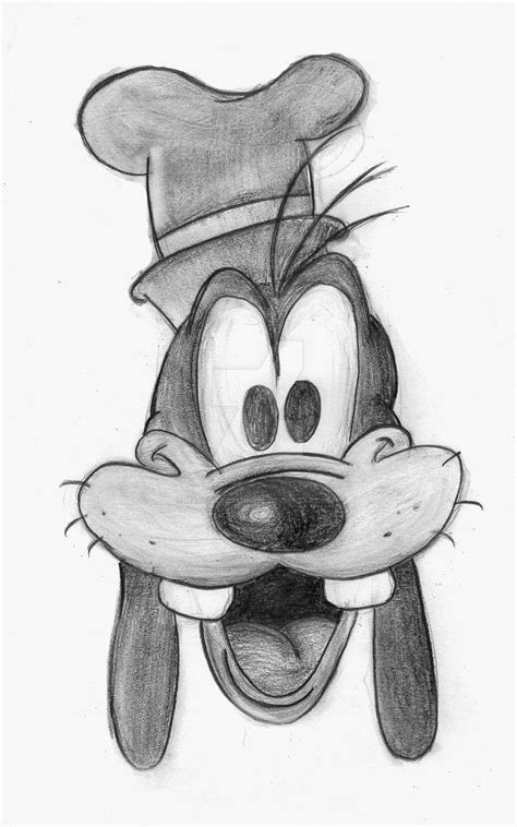 First Time Goofy By Magicalmerlingirl On Deviantart Disney Pencil