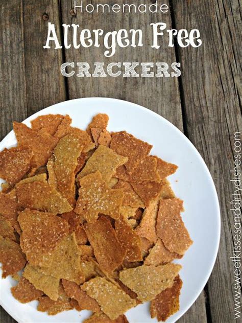 At traditional cooking school, we love the challenge. Allergen Free Crackers - #Gluten Free, #Dairy Free, #Nut ...