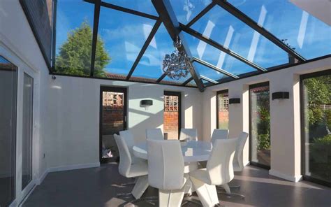 Glass Roofing Lean Tos And Aluminium Skylights Express Bi Folds