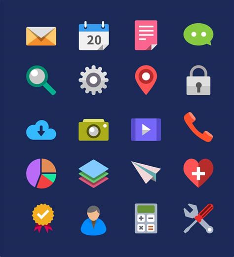 10 Free Icons For Web And User Interface Design