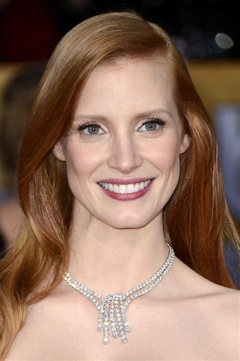 Jessica Chastain 😻 Red Hair Looks Jessica Chastain Cute Hair Colors