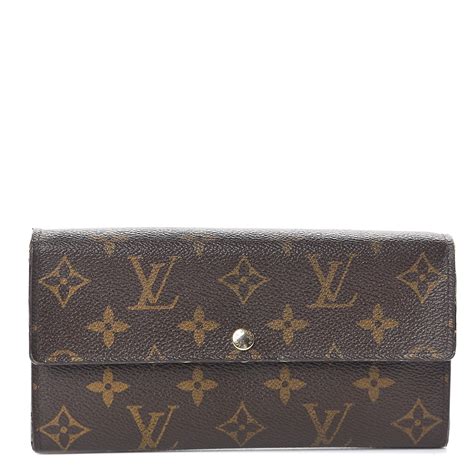 For men, this includes bags, watches, jewelry, ties and wallets. LOUIS VUITTON Monogram Sarah Wallet 526887