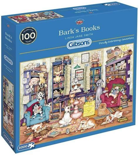 Gibsons Jigsaw Puzzle 1000 Piece Barks Book Treasured Ts For You
