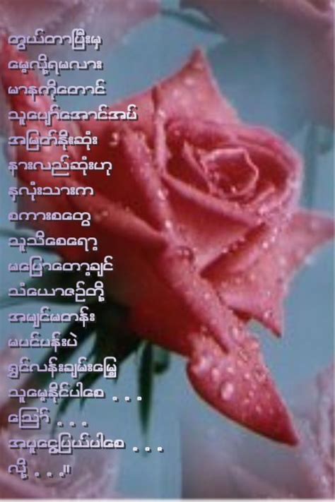 Software piracy is theft, using myanmar blue. myanmar_poem3