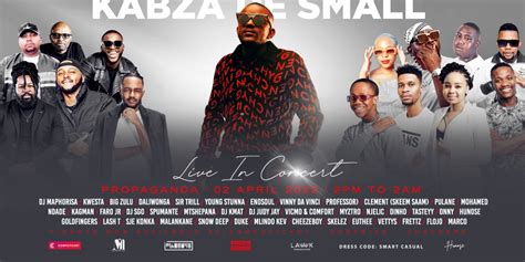 Kabza De Small Live In Concert Propaganda Computicket Boxoffice
