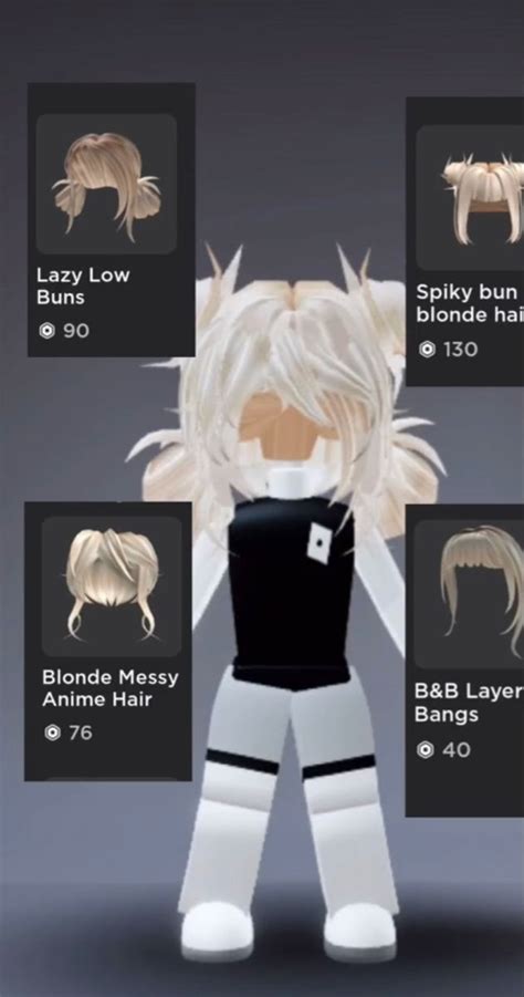 Hair Combo By Kittydrooll Emo Roblox Avatar Roblox Roblox Emo Fits