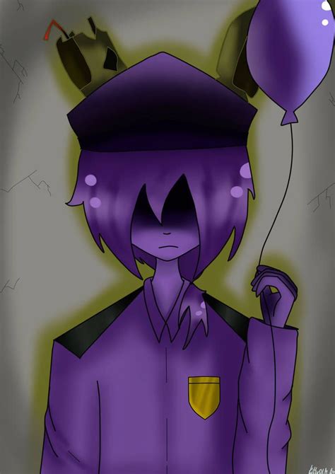 Purple Guy From Fnaf By Kittyolm Purple Guy Fnaf Drawings Anime Fnaf