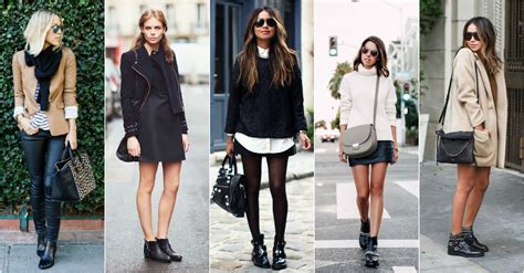 How To Wear Black Flat Ankle Boots This Fall