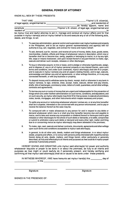 Currently the malaysian power of attorney act 1949 (act 424) houses only an ordinary power of attorney that does not survive the incapacity of the the malaysian government has taken steps to overcome these problems through the implementation of 11th malaysia plan with focus to create. 50 Free Power of Attorney Forms & Templates (Durable ...