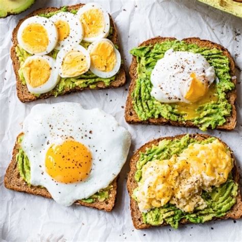 Avocado Toast With Egg 4 Ways Skinnytaste
