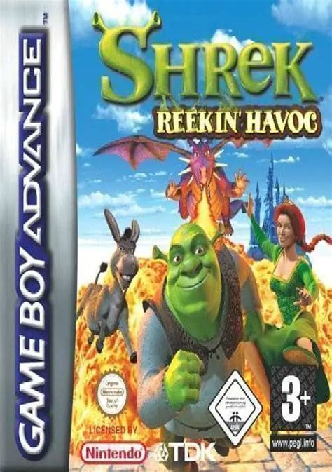 Shrek Reekin Havoc E Rom Download Gameboy Advancegba