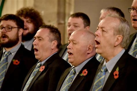 Welsh Male Voice Choir Take To Stage For Local Charity