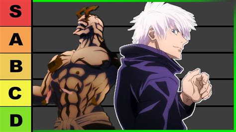 Ranking The Best Cursed Techniques In Jujutsu Kaisen Youtube