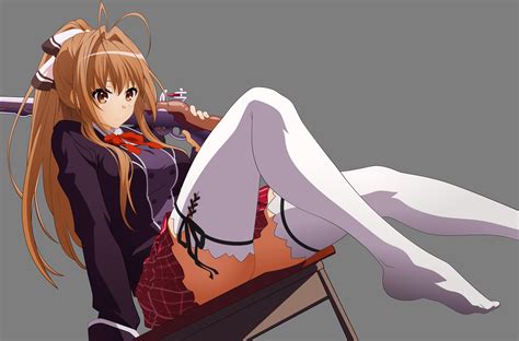 Anime Girl In Thigh High Socks