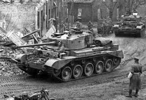 Comet Late In The War 1945 British Tank Cromwell Tank