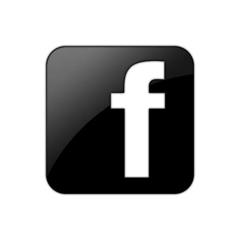 Black social media icons set vector. Facebook, logo, square icon | Icon search engine