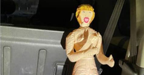 Police Find Blow Up Sex Doll In Back Of Car After High Speed Chase
