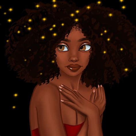 Shes A Great Artist😍 Black Cartoon Characters Black Girl Cartoon
