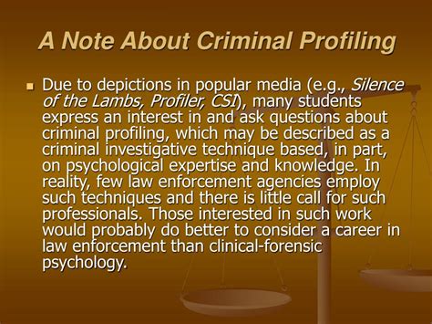 Ppt Forensic Psychology Powerpoint Presentation Free Download Id