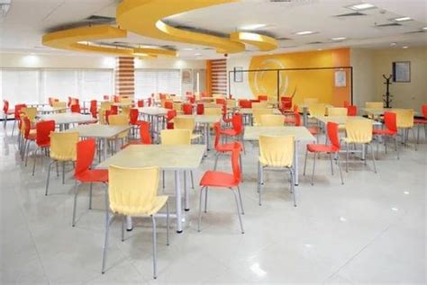 Mild Steel Silver Cafeteria Table And Chairs At Rs 7500 In Mohali Id