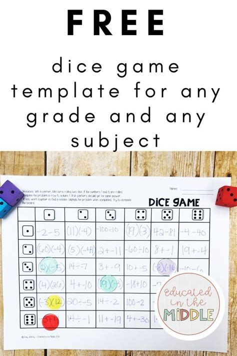 Free Review Game Template Game Template Review Games
