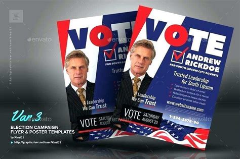81 Create Election Flyer Templates For Ms Word For Election Flyer